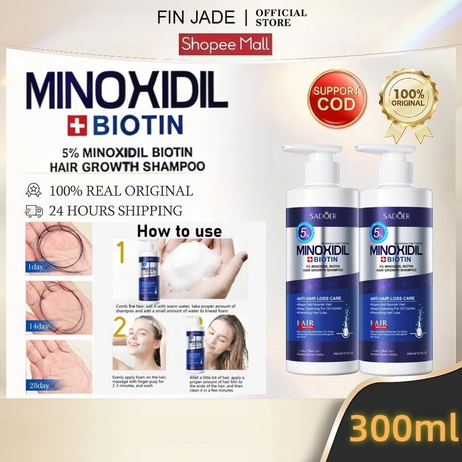 Jual FIN JADE - Mencegah rambut rontok Shampoo Nourishing Formula 300 ...