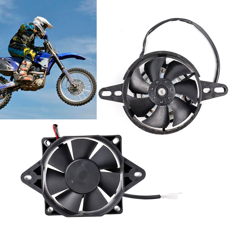 Jual 12V Motorcycle Cooling Fan Raator Water Tan Mofication For 150CC ...