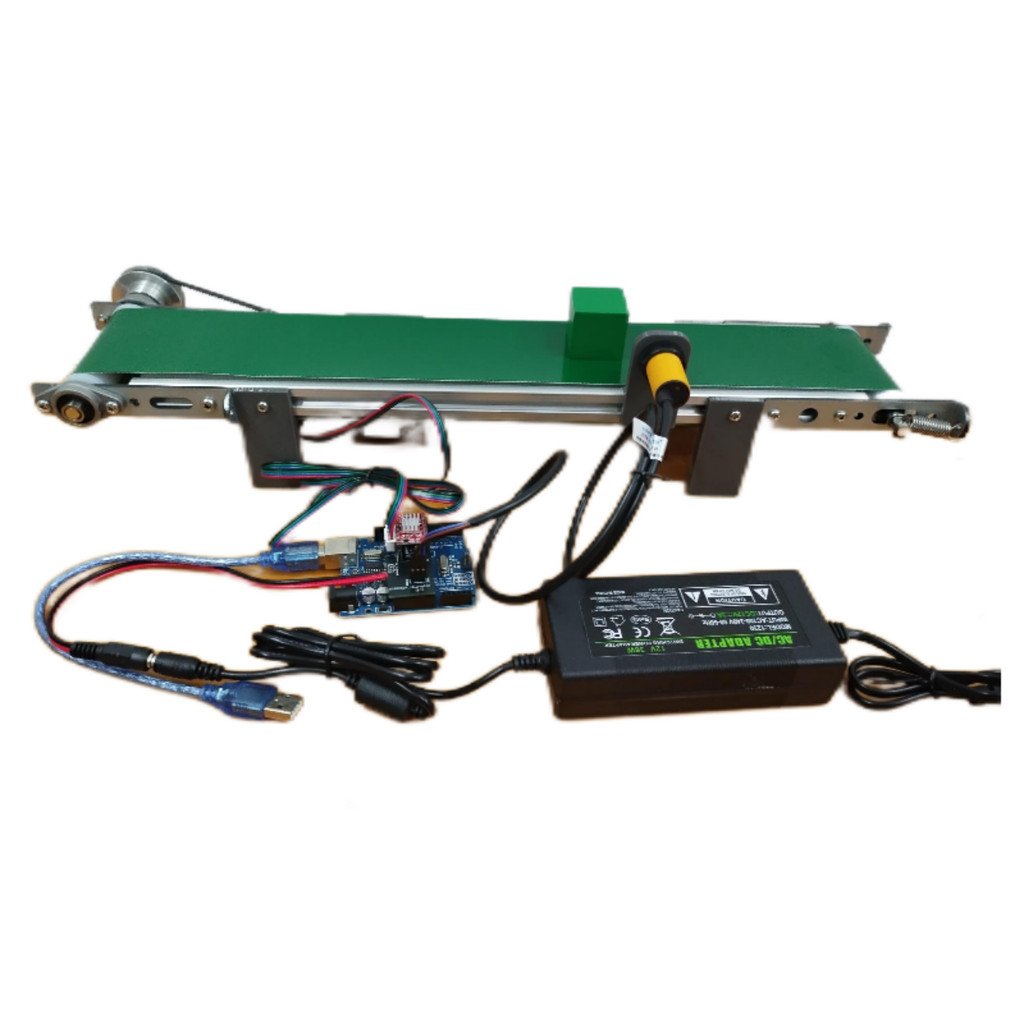 Jual 10*55cm Electric Conveyor Belt with Infrared Sensor Forward ...