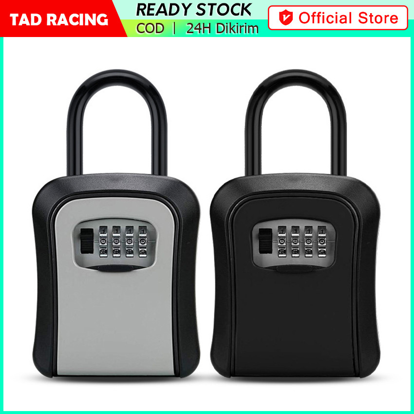 Jual Key Safe Box Outdoor 4 Digit Gantung Gembok Wall Mount Lock Kotak ...