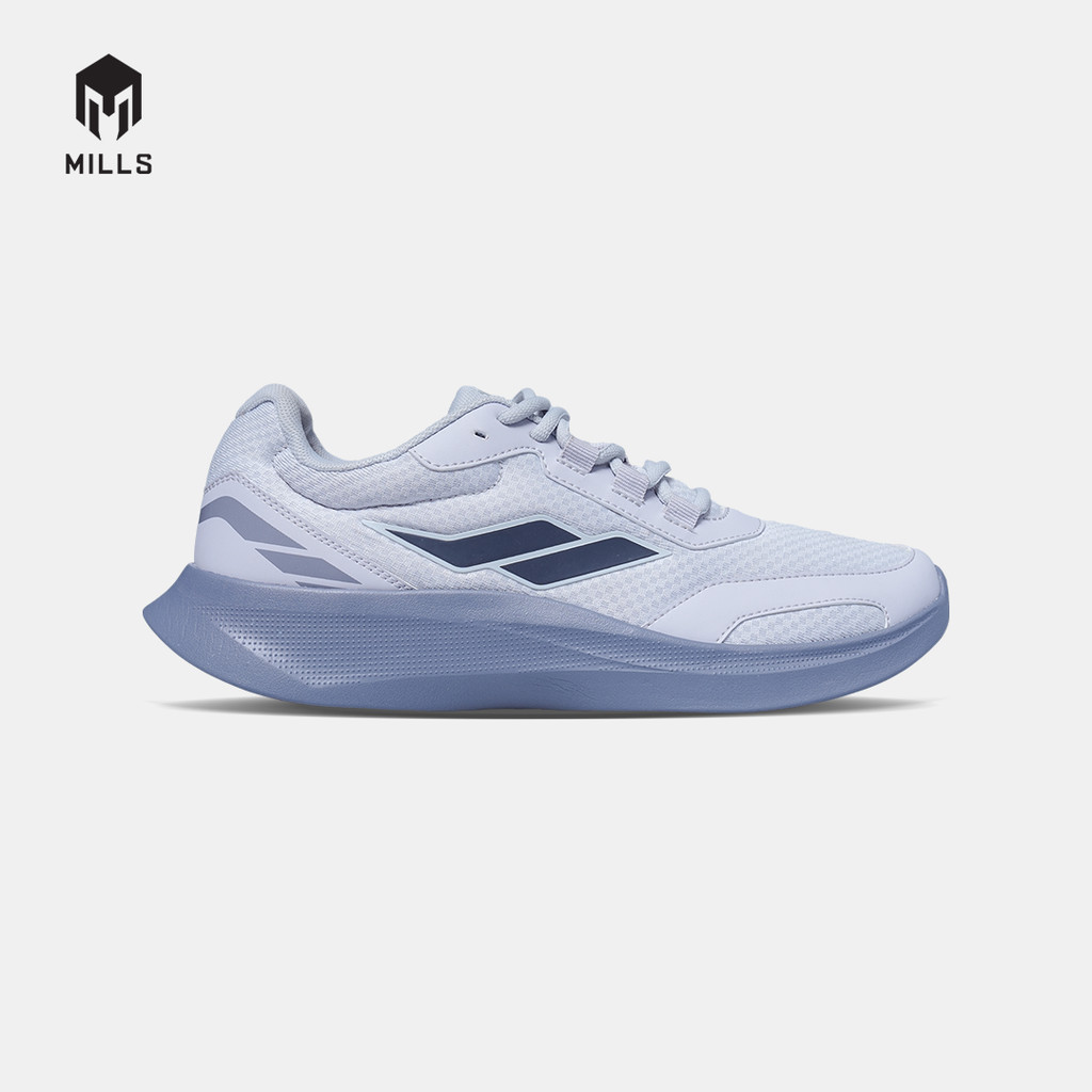 Sepatu Running Mills bantalan responsif, siap ngebut
