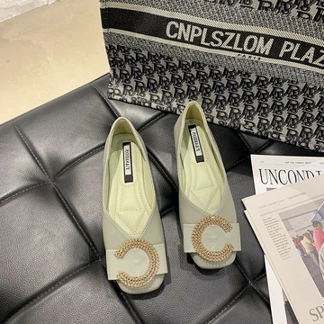 Sepatu Sandal Flat Shoes Wanita Kekinianhak Flat Shoes Korean Style Korea Sepatu Flat Ibu