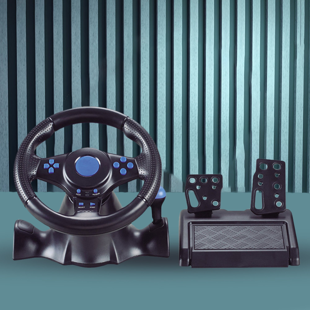 Jual Racing Wheel & Pedals Dual Clut Laun Control Steering Wheel With ...