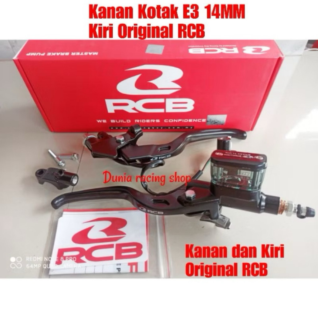 Jual Master rem RCB kanan Oval 14mm Kotak 12.7mm Master RCB E2 E3 ...