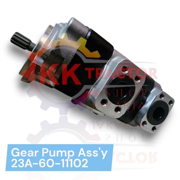 Jual Gear Pump Assy - 23A-60-11102 - Pompa Assy Motor Grader Komatsu ...