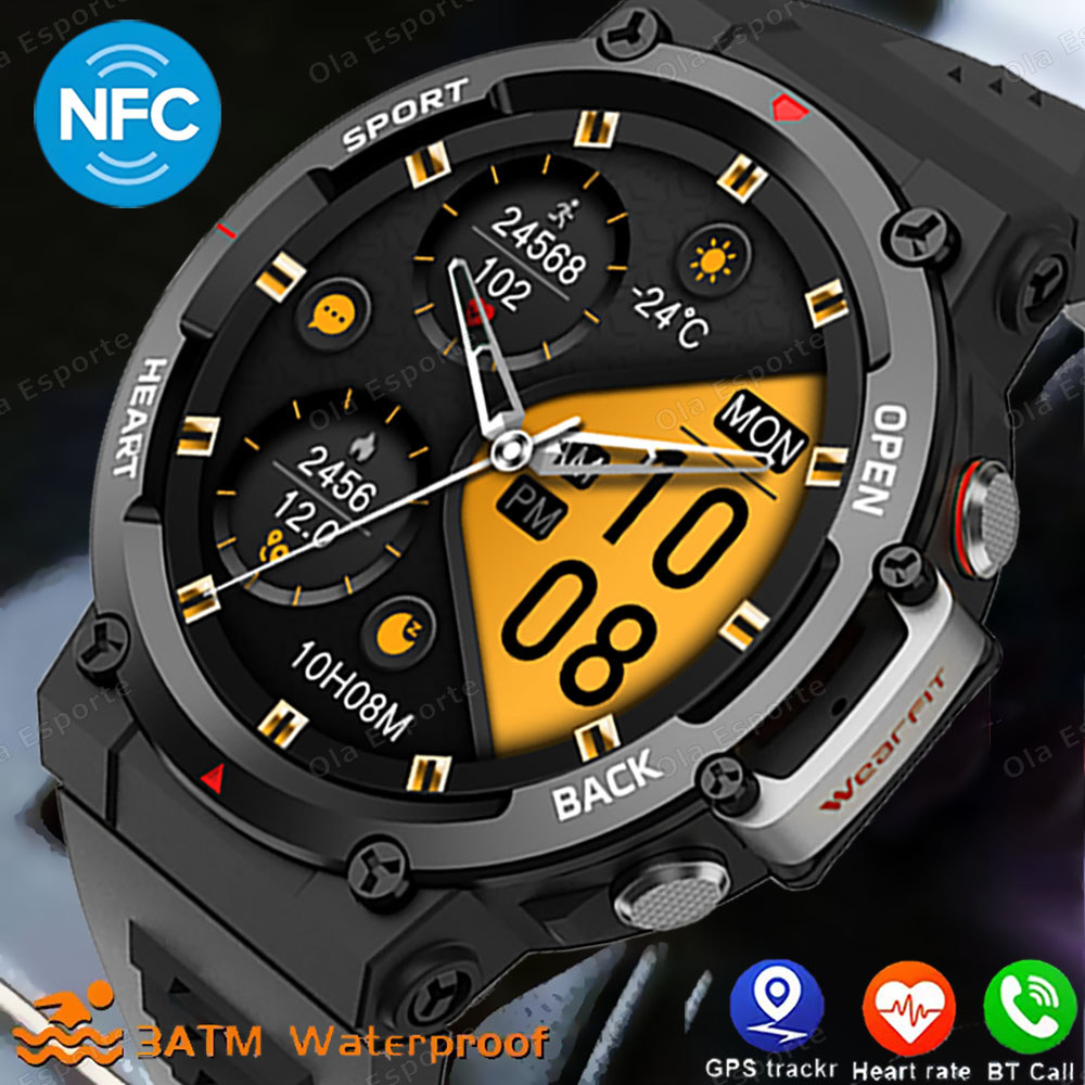 Jual New T-REX 3 Ultra Outdoor Military NFC Smart Wat Men GPS trackr ...