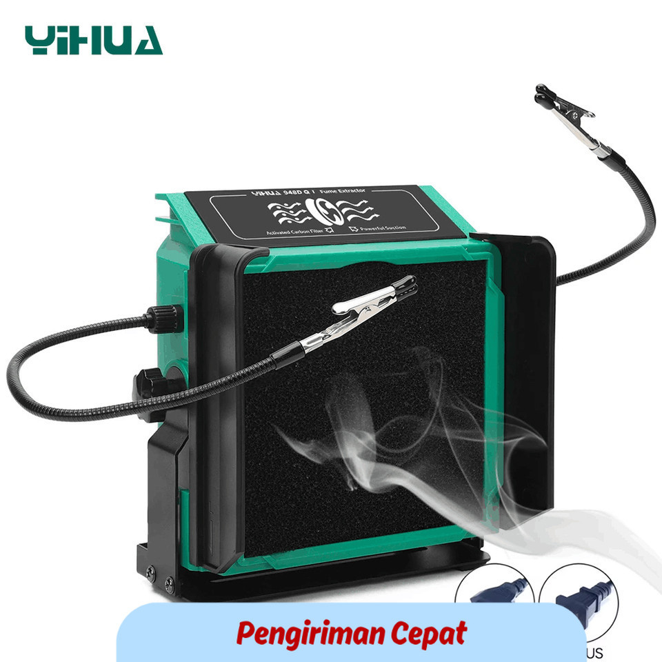 Jual PCP 948DQ-I 200W Soldering Fume Extractor Filter Smoke with 2 ...