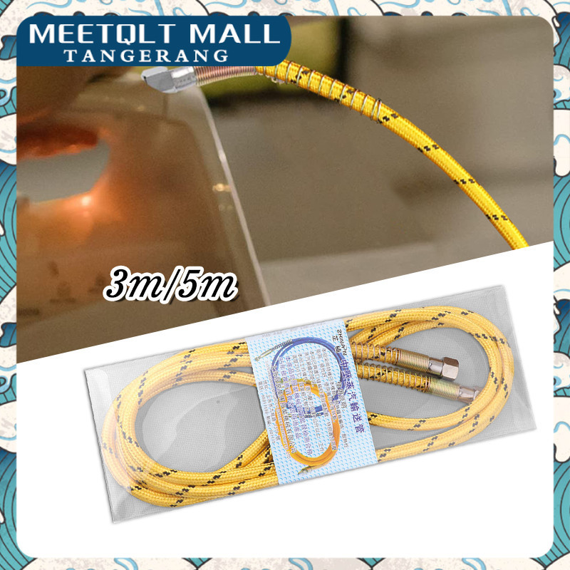 Jual Selang Setrika Uap Boiler Tahan Panas 3M 5M Selang Steam Kuning ...