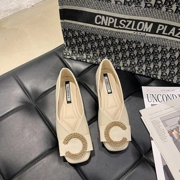Sepatu Sandal Flat Shoes Wanita Kekinianhak Flat Shoes Korean Style Korea Sepatu Flat Ibu