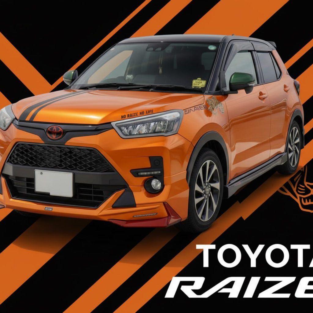 Jual bodykit raize 2021-2025 body kit toyota raise 2021-2025 grade-a ...