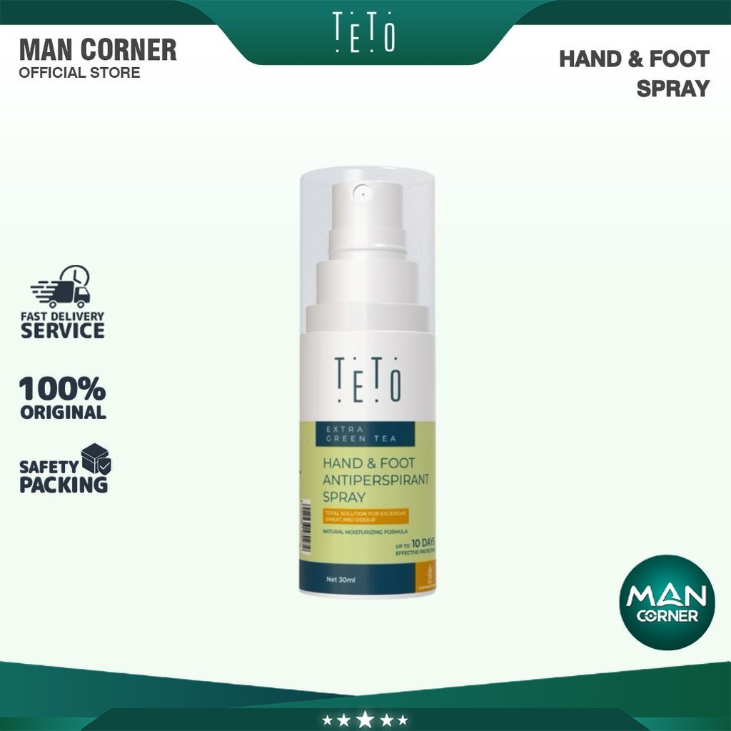 Jual Teto Hand and Foot Spray 30ml Yang Mengurangi Keringat & Bau ...