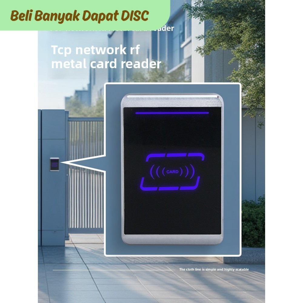 Jual TTN Waterproof TCPIP network card reader Ethernet mifare metal ...