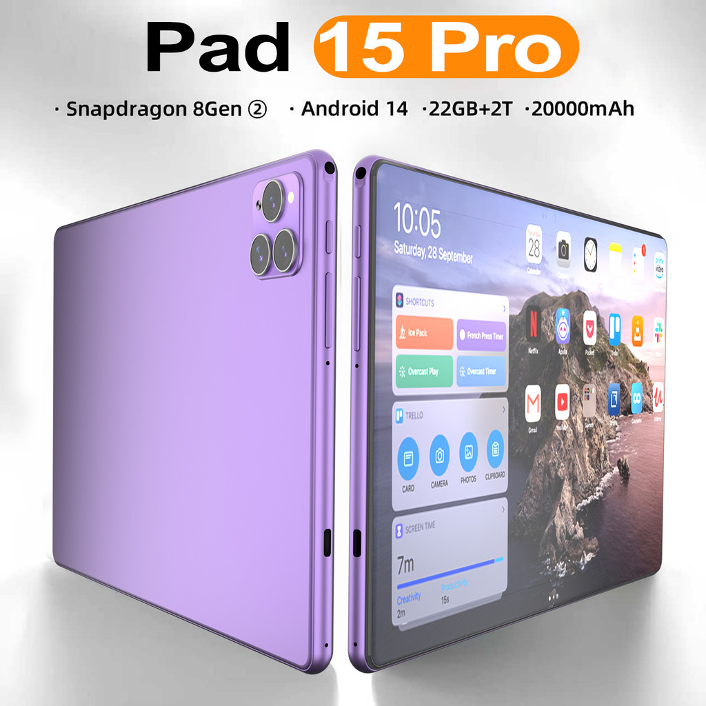 Jual 2025 New Original Global Etion Tablet Android 14 Pad 15 Pro 22GB ...