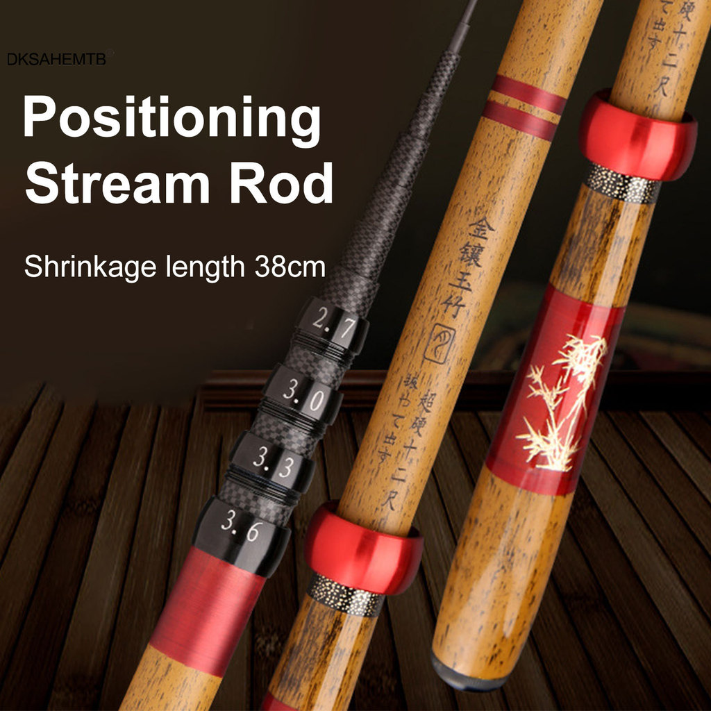 Jual Short Section Stream Rod Portable Fishing Rod Positioning Hand Rod ...