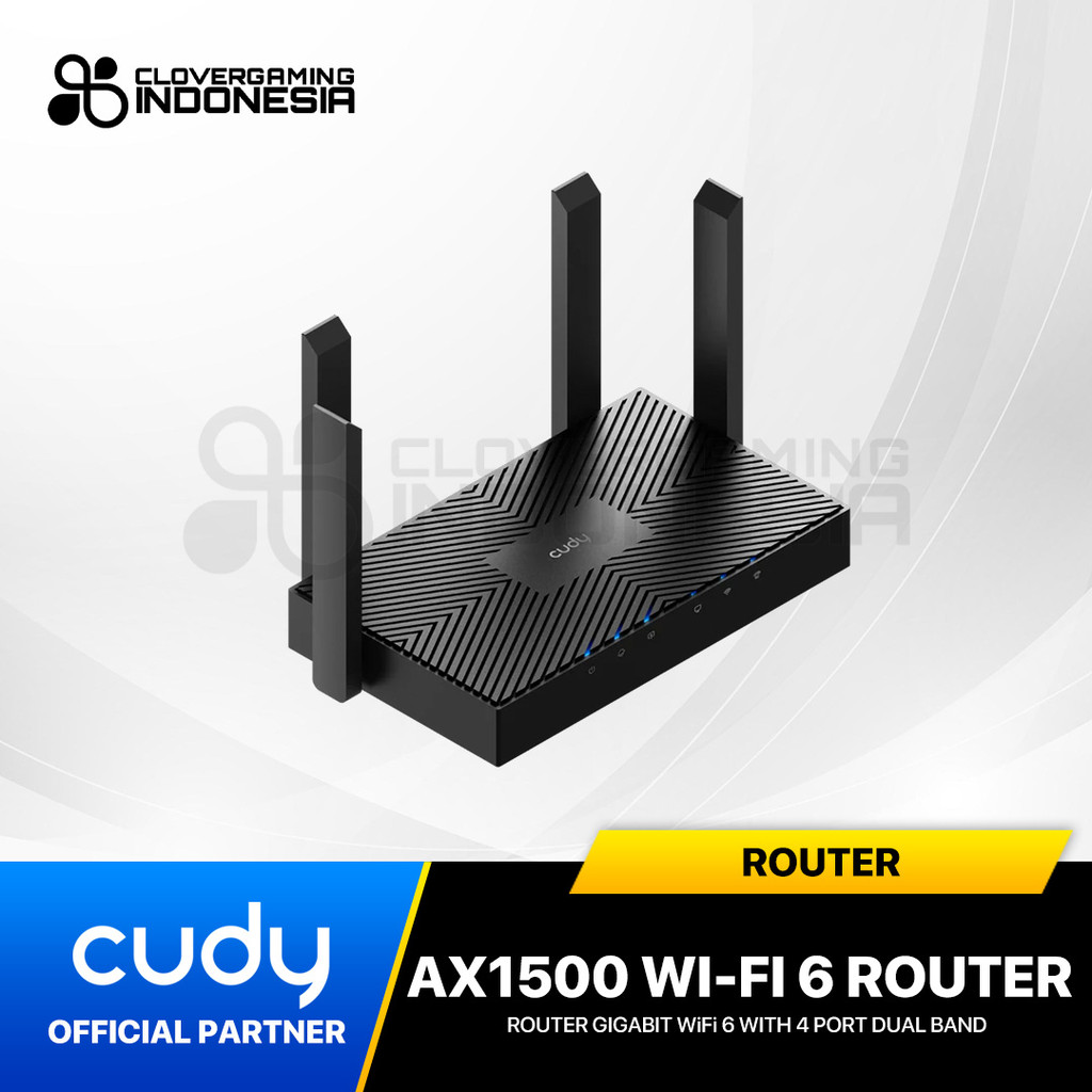 Jual Cudy WR1500 WR-1500 Gigabit WiFi 6 Router AX1500 AX-1500 Dual Band ...