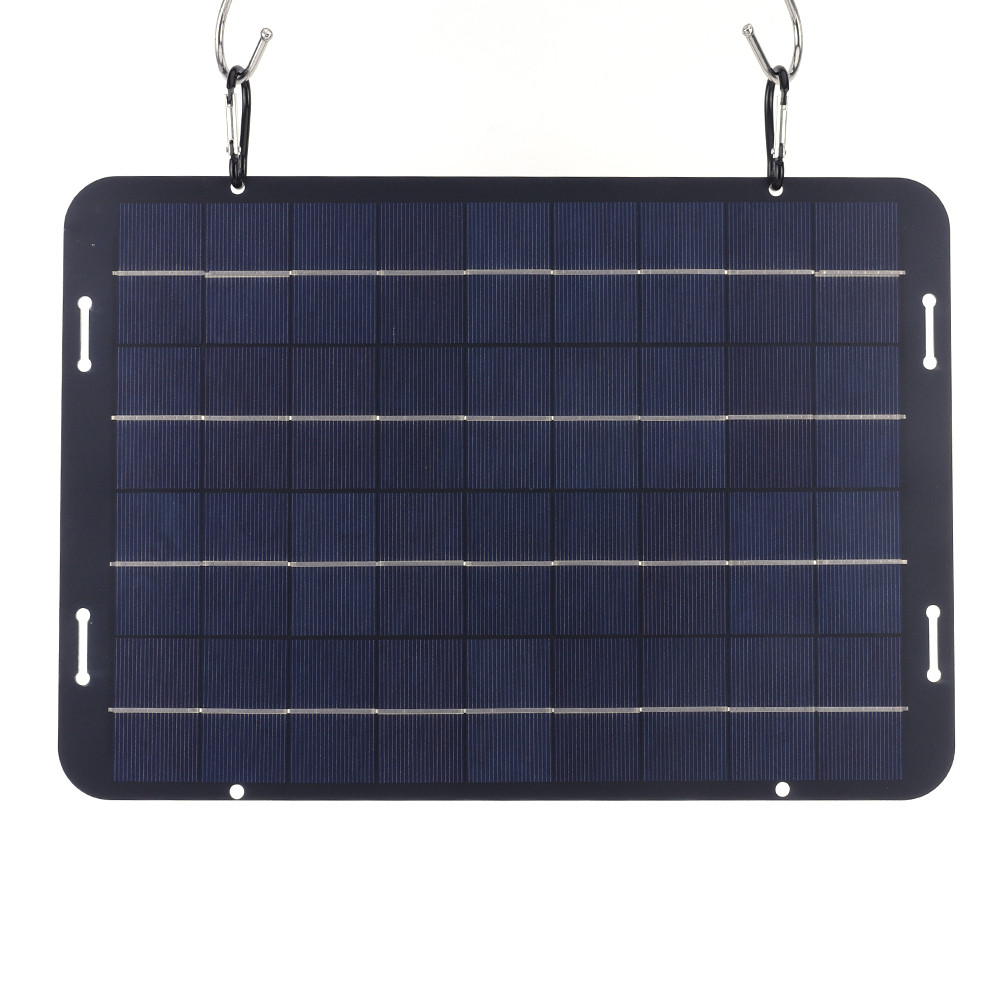 Jual 12W Solar Car Battery Charging Kit with Solar Charge Controller ...