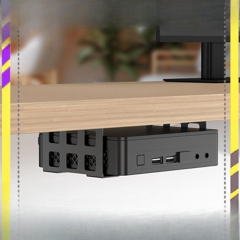 Jual AU33Under Desk Mount Bracket Under Desk Holder Under Desk Shelf ...