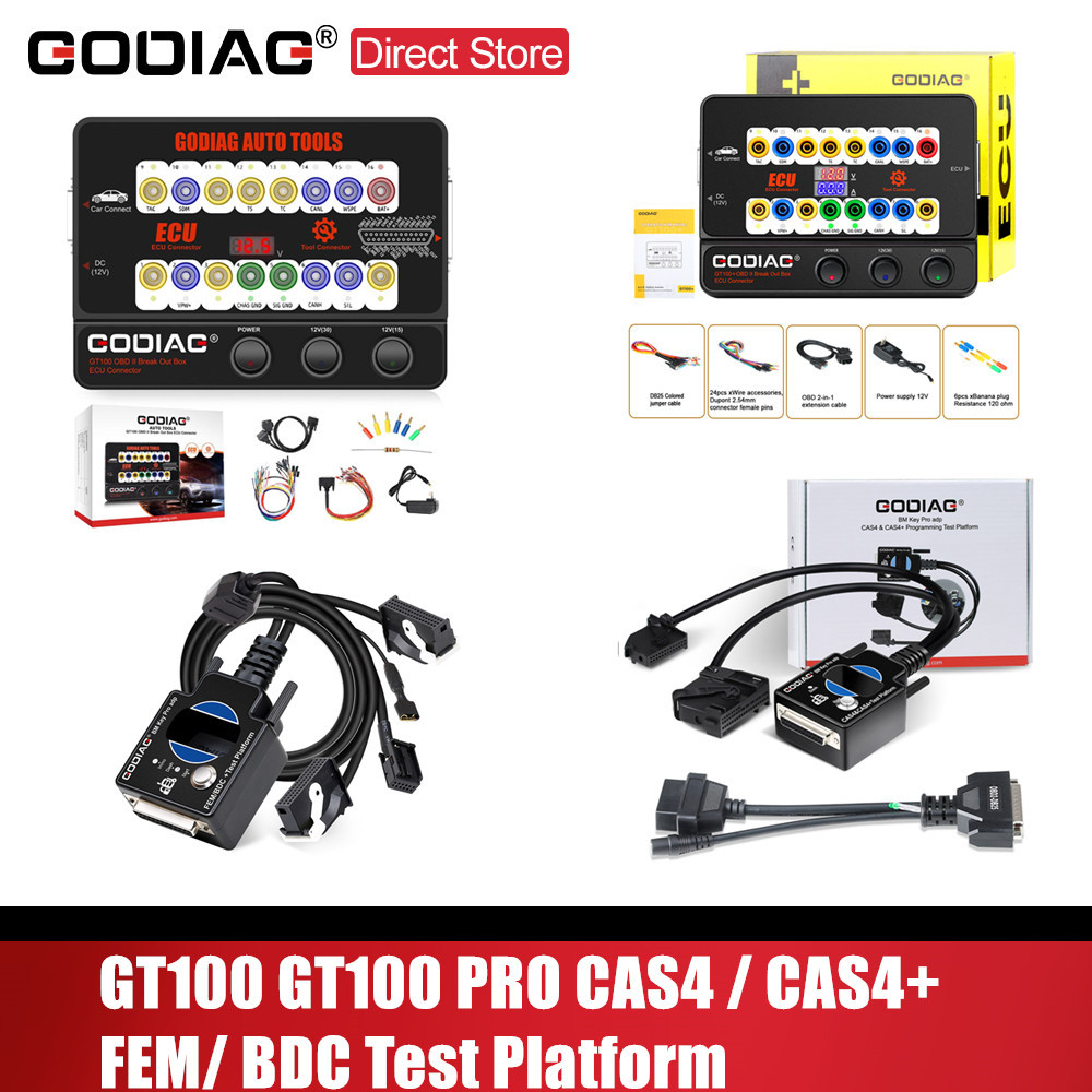 Jual GOAG GT100+ GT100 Pro ECU Connector OBI Break Out Box for BMW FEM ...