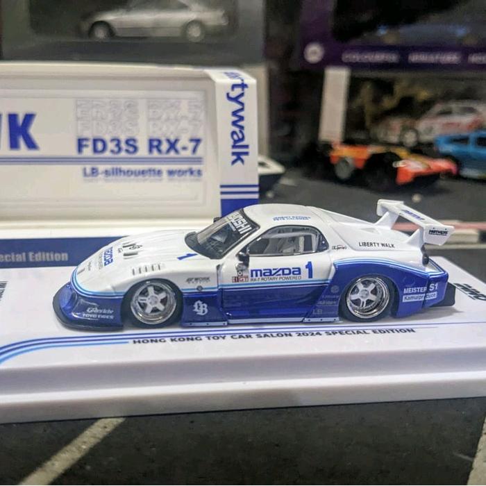Jual GND48 Diecast Inno64 LBWK Mazda RX7 RX 7 LB Super Silhouette ...