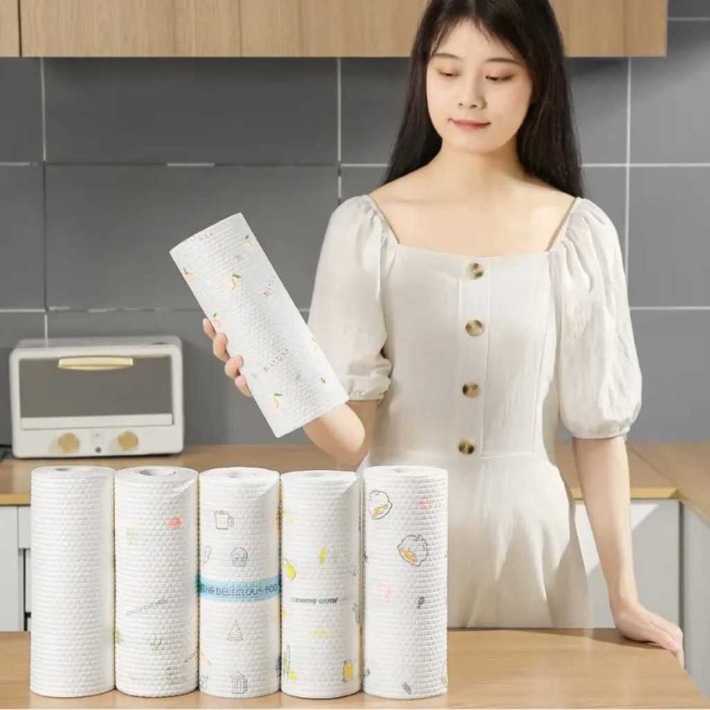 Jual Tisu Roll Untuk Penyerap Minyak Multifungsi Hygienic Panjang 100 ...