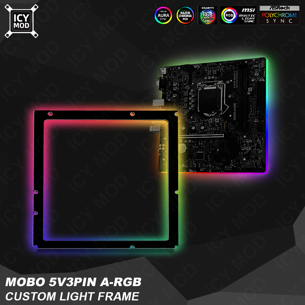 Jual MOBO Frame Decoration Custom AURA SYNC PC Case MOD Panel ATX MATX ...