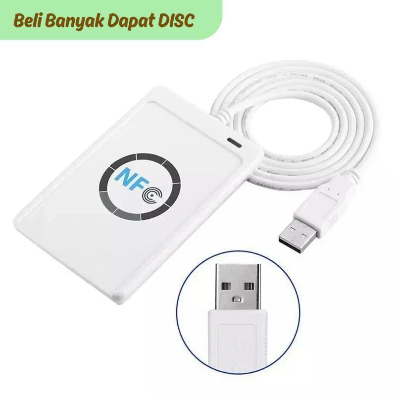 Jual TTN ACR122U RFID IC Smart Card Reader Contactless Writer Copier ...