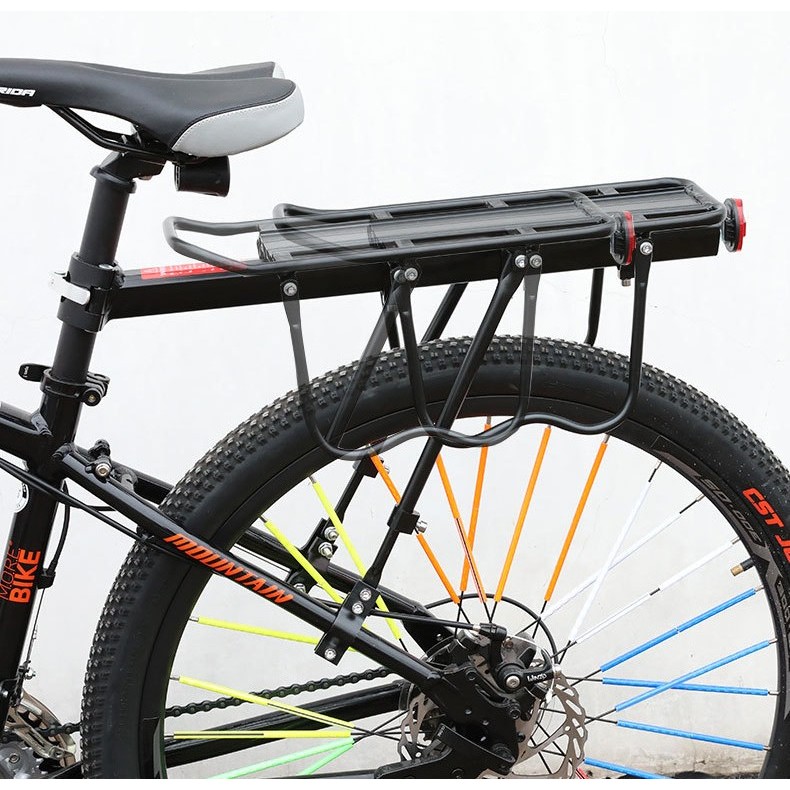 Jual Cargo Bike Carrier Rear Luggage Rack Shelf Bracket Bicycle MTB ...