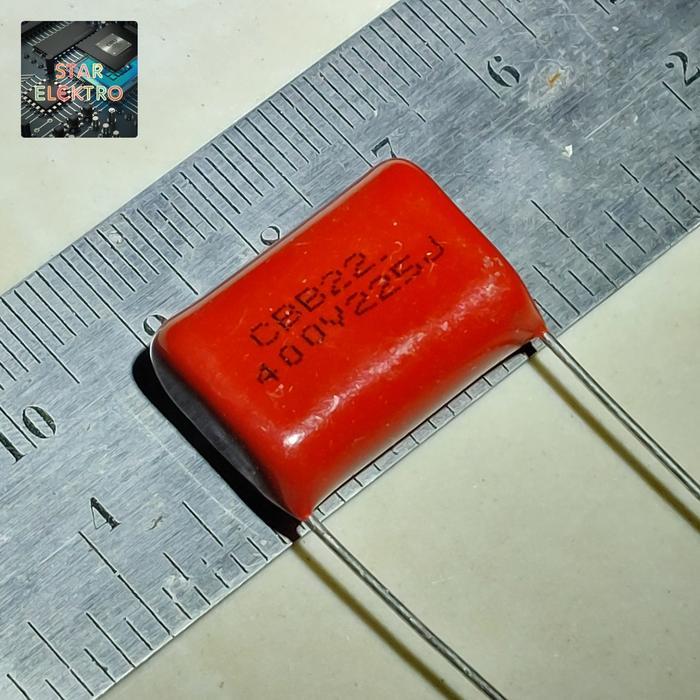 Jual 400V225J CBB22 225J 400V Milar Kapasitor 225 Piko Farad 225PF ...