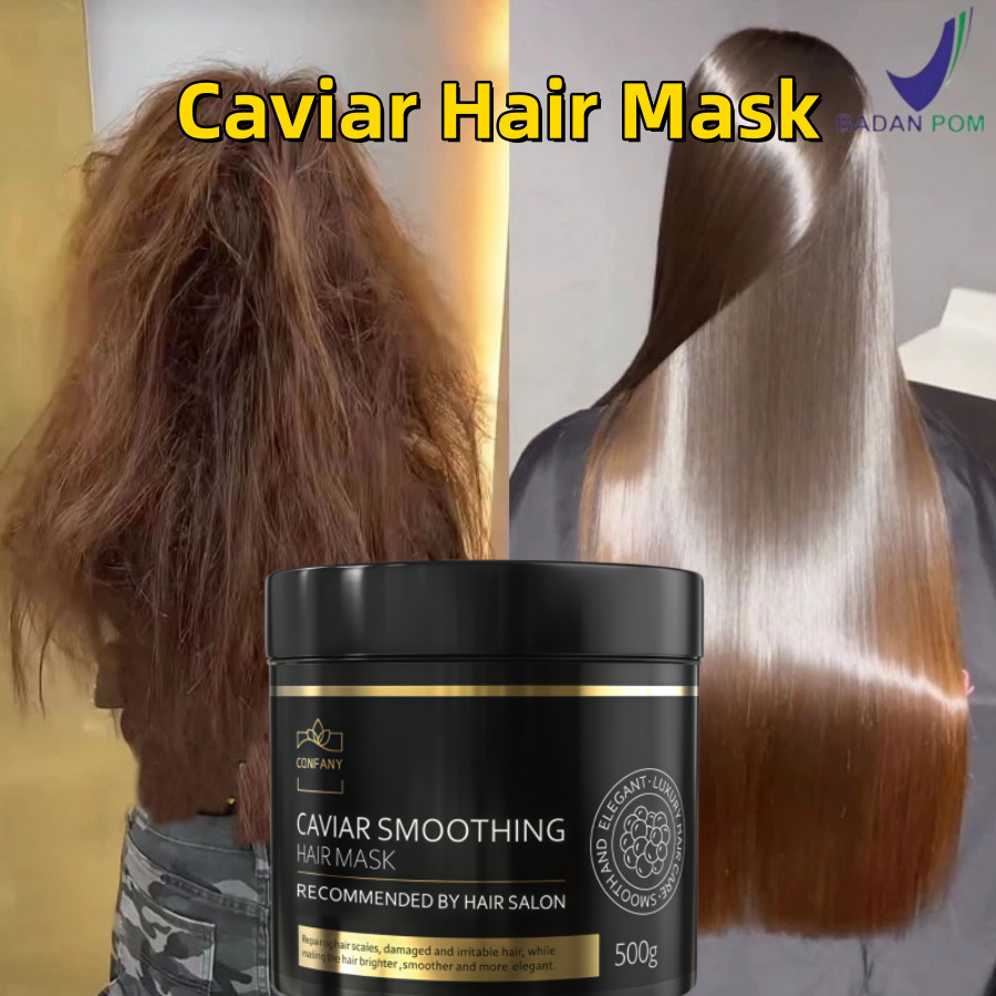 Jual Caviar Hair Mask Keratin Pelurus Rambut Permanen Masker Rambut ...