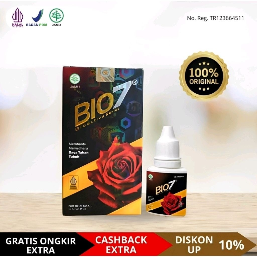 Jual Bio7 Bio Seven Bio 7 Jamu Tetes Herbal Original 15ml By Dynamics ...