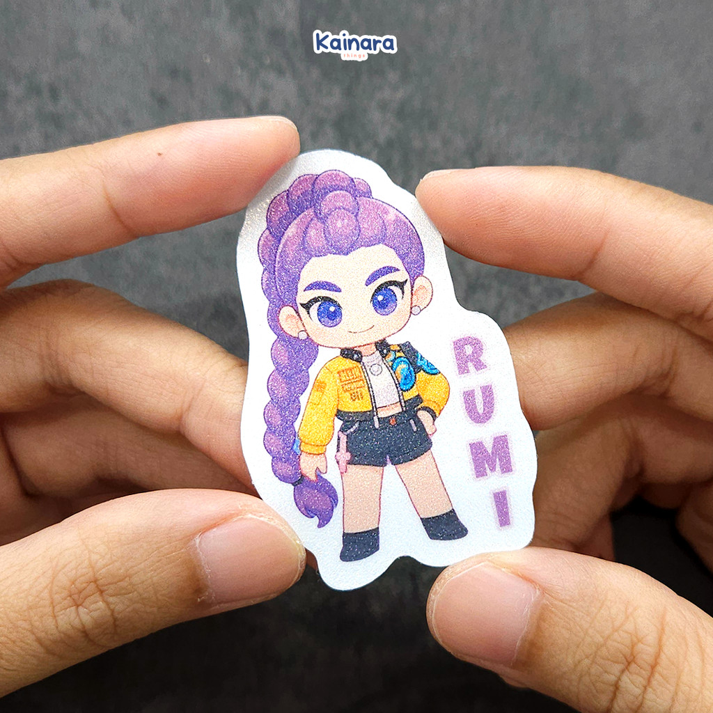 Jual Sticker KPOP Demon Hunter - Rumi CHibi / Stiker Anime K POP ...