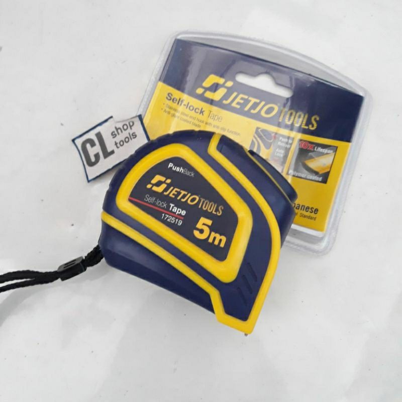 Jual Meteran Lakoni Meteran Tukang 5m Meter Ukuran 5mtr Jetjo Kuning ...