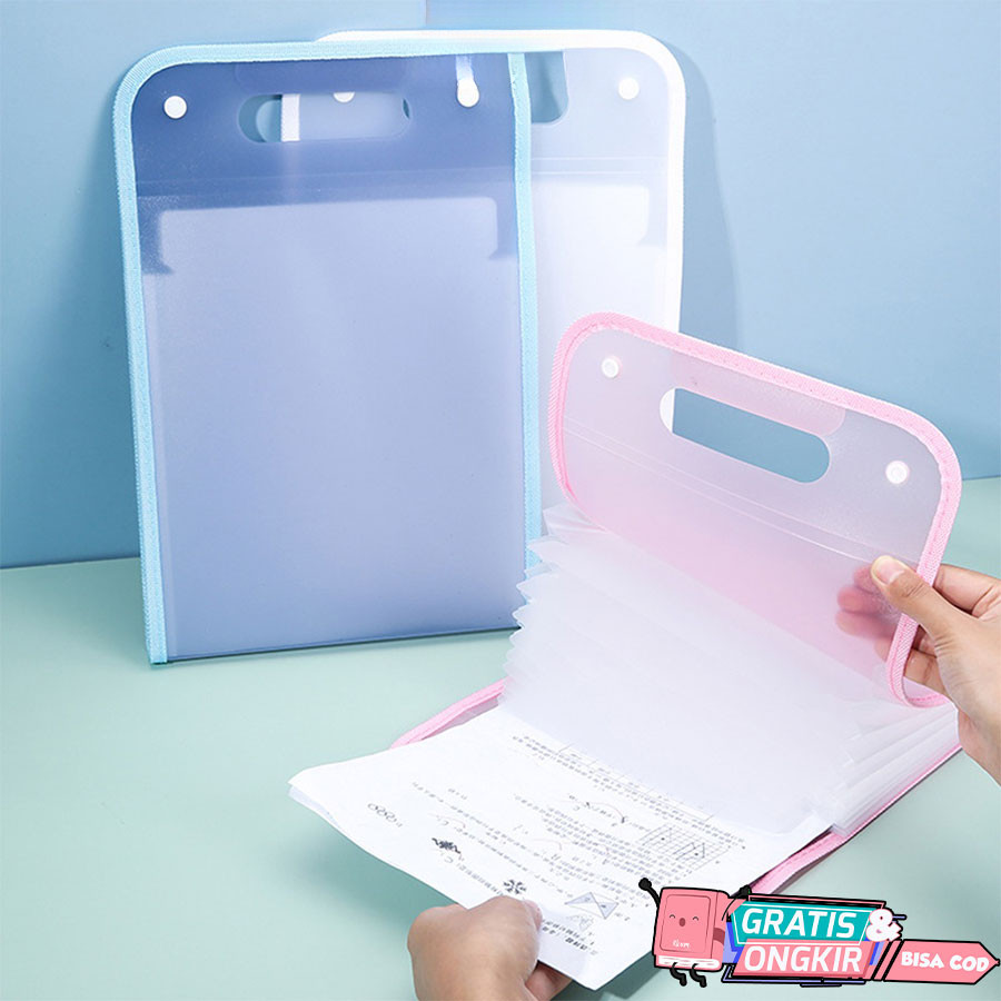 Jual Tas Organizer Dokumen - Map File dengan Handle untuk Penyimpanan ...
