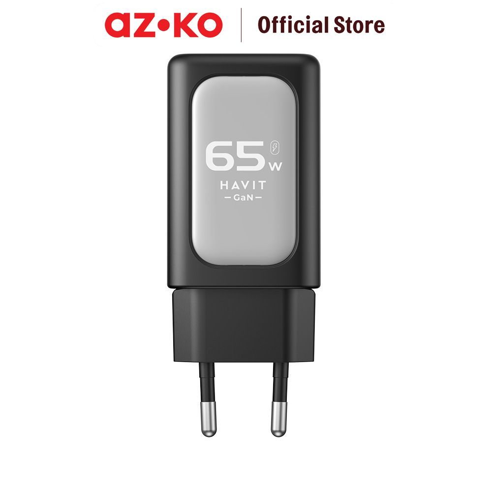 Jual AZKO Havit Kepala Charger GaN 65 watt 1 USB A & 2 Type C UC260 ...