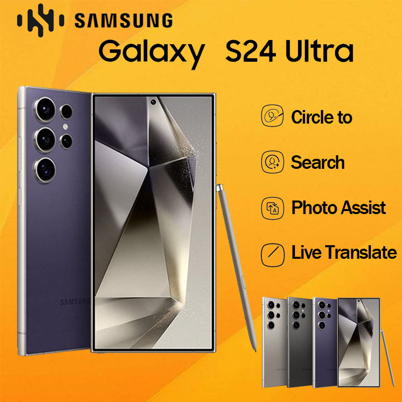 Jual Samsung Galaxy S24 Ultra 12/512GB- Titanium Gray,Smartphone Al ...