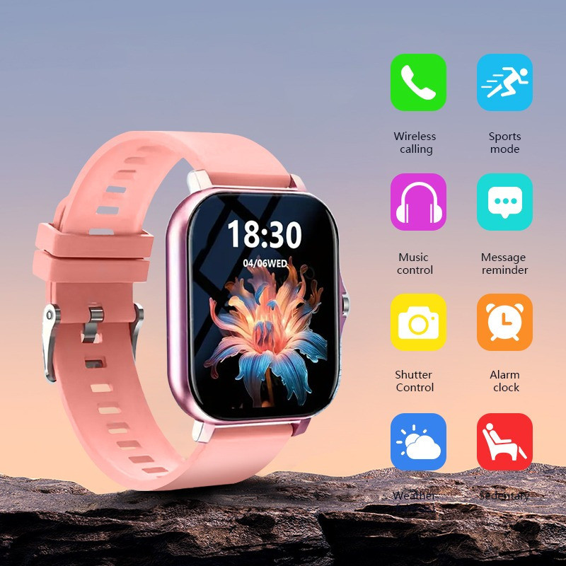 Jual Smart Wat 1.83-in Full-tou-screen Sports Fitness Wat Is Equipped ...
