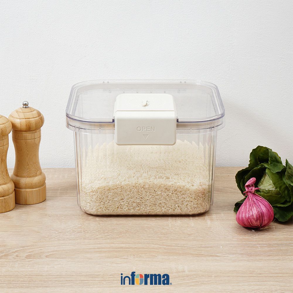Jual Informa 5 Kg Pearl Tempat Beras Rice Container Food Grade Kotak ...
