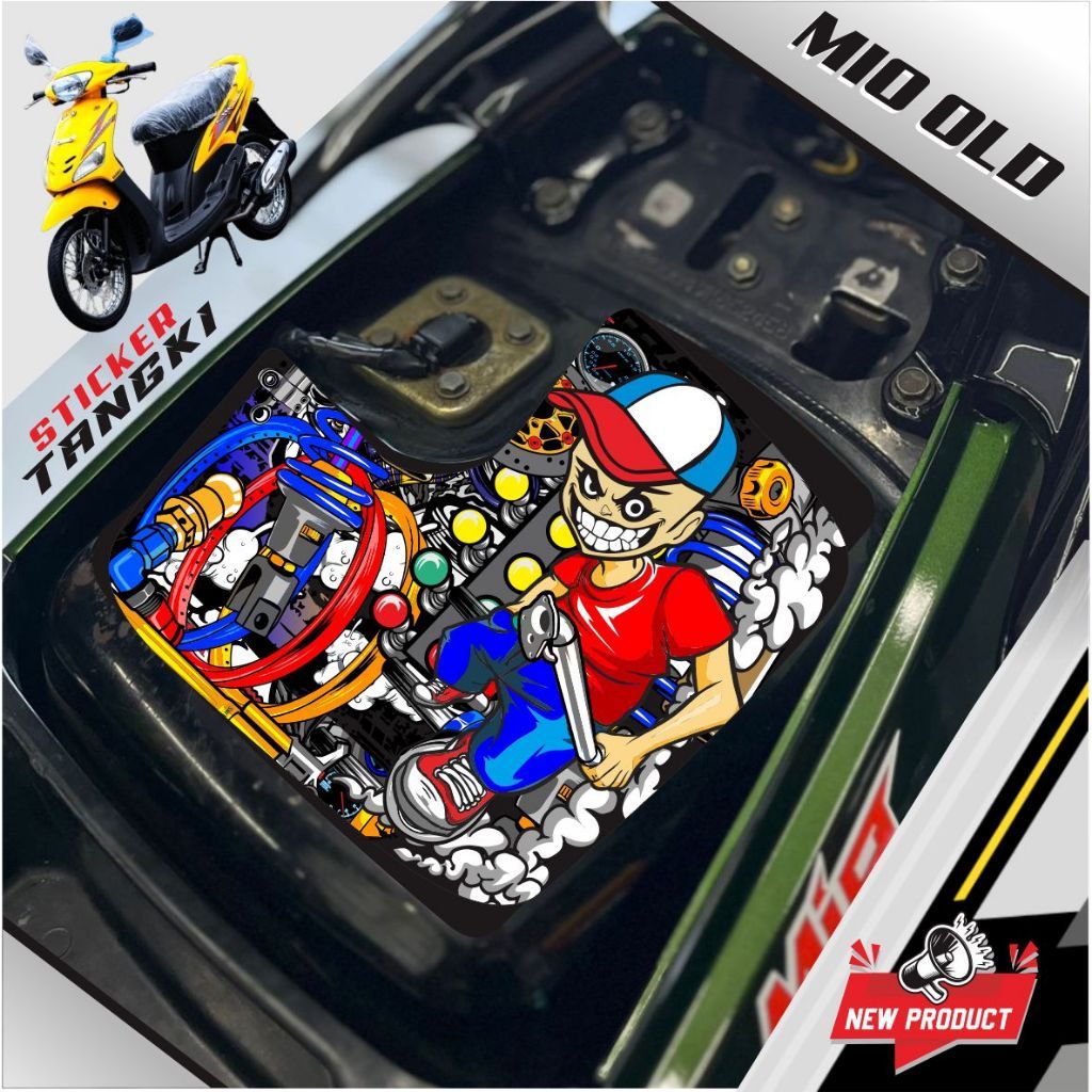 Jual STIKER TANGKI MIO STIKER TANGKI TAHAN AIR STIKER TANGKI MIO ...