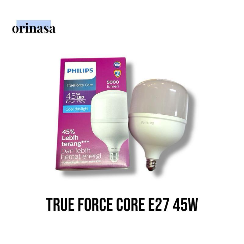 Jual Lampu Philips LED TForce True Force Core E27 45W 45W 6500K ...