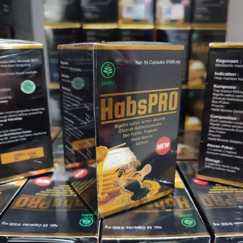Jual Habspro Original 100% Kemasan Isi 55 Kapsul | Shopee Indonesia