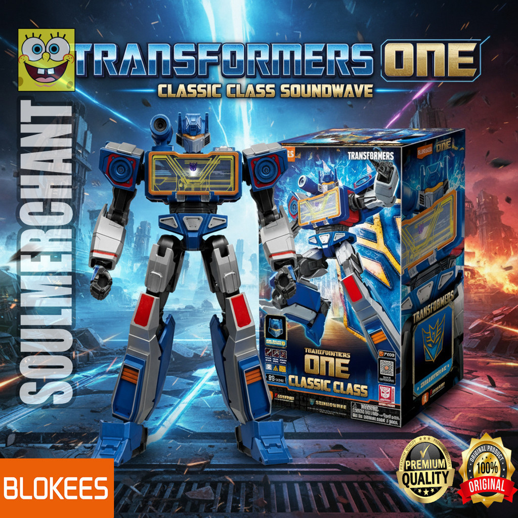 Jual Blokees Transformers One Soundwave Classic Class Model Kit ...