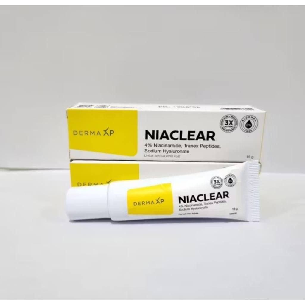 Jual Derma XP Niaclear 4% Brightening Cream 15gr H | Shopee Indonesia