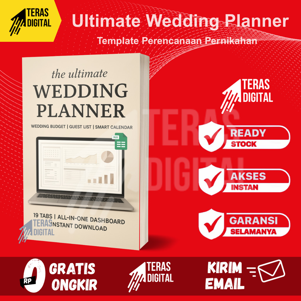 Jual Ultimate Wedding Planner | Template Perencanaan Pernikahan Budget ...