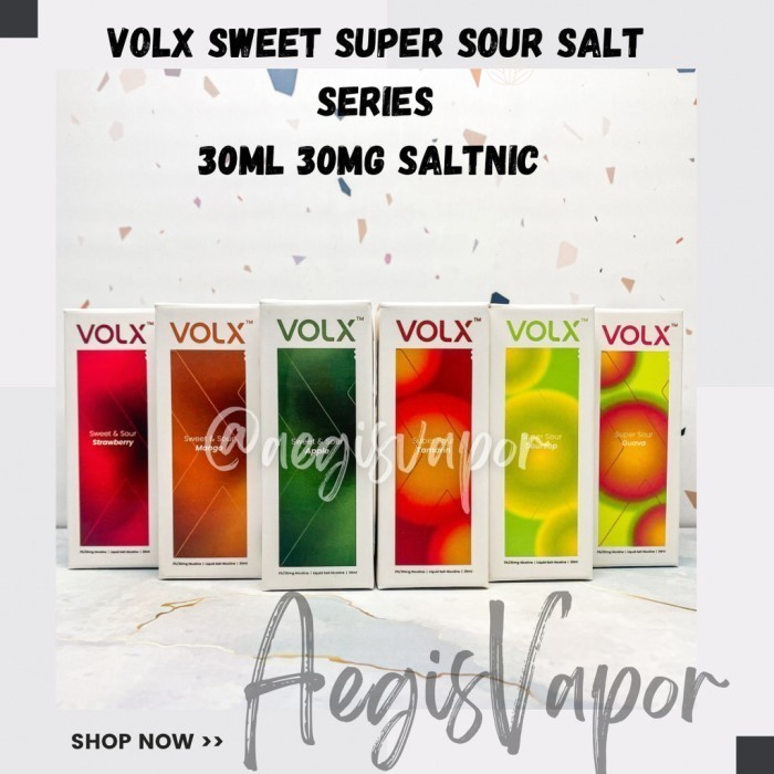 Jual Volx Sour Series 30ml 30mg Saltnic | Shopee Indonesia
