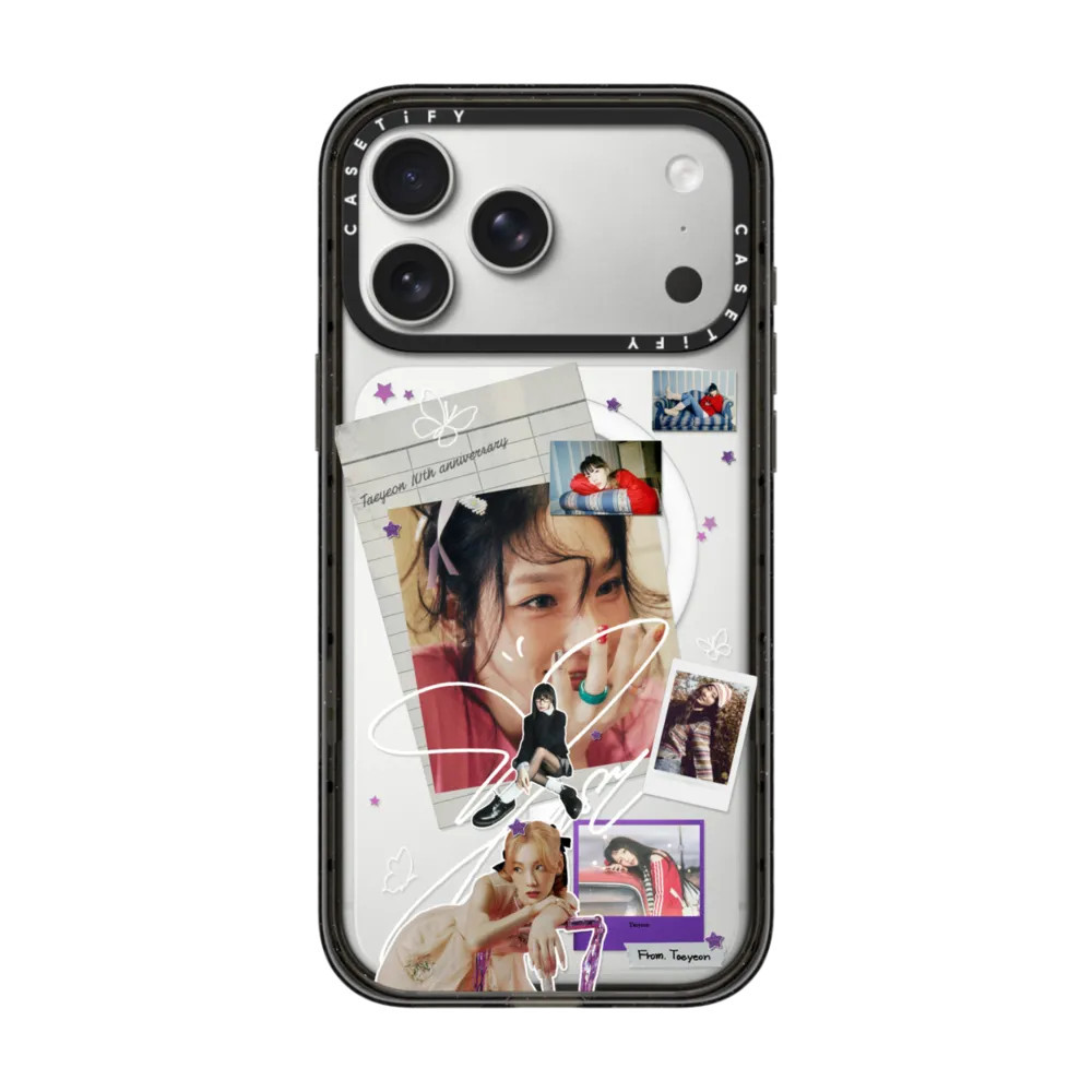 CASETiFY TAEYEON Purpose iPhoneケース Jual Drop Proof MagSafe CASETIFY TAEYEON GG 10TH Anniversary Hard