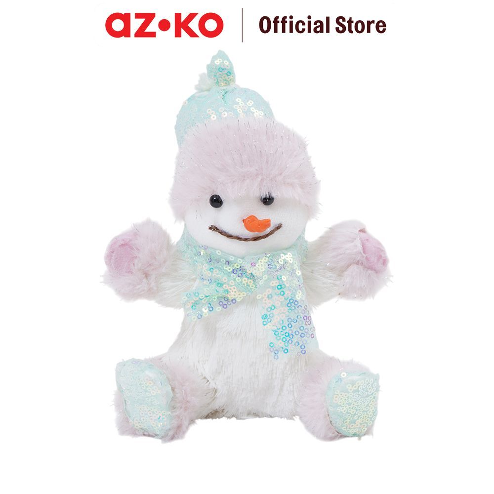 Jual AZKO Noelle 20 cm Boneka Natal Christmas Sitting Snowman - Mix ...
