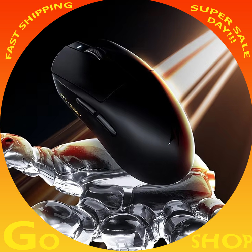 Jual ATK Dragonfly A9 Ultra Mouse Paw3950 2 Modes Wireless Mouse 8000Hz ...