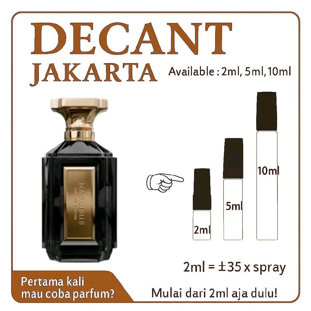 Jual [ Decant ] Velixir Narcissus Parfum Unisex tahan lama Original 100 ...
