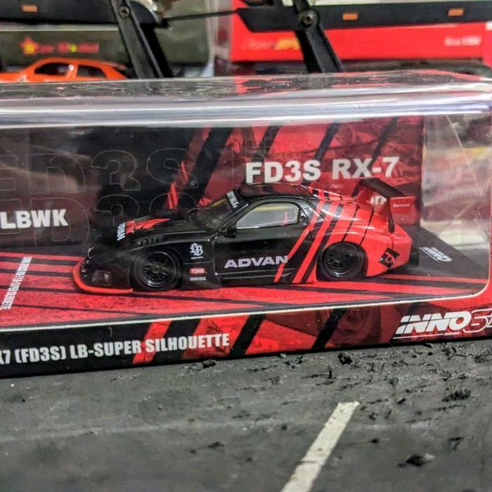 Jual GND48 Diecast Inno64 LBWK Mazda RX7 RX 7 FD3S Super Silhouette ...
