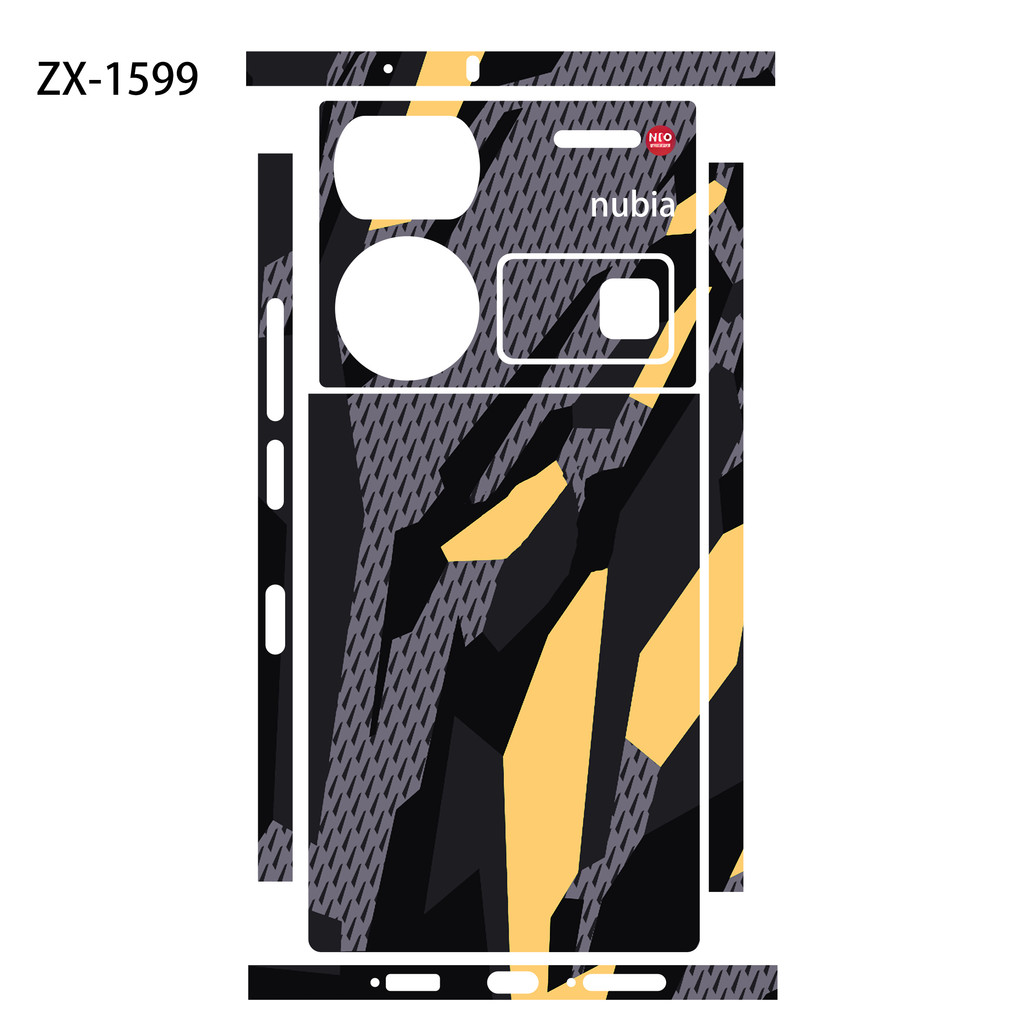 Jual Zafeerskin Colorful Sticker for Nubia Z70 Ultra Z50 Ultra 5G Back ...
